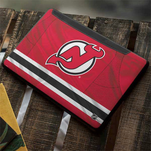 NHL New Jersey Devils Home Jersey Google Pixelbook Go Skin